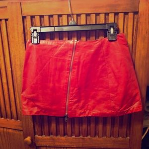 Reversible Vintage/Tailor-made Mini Skirt